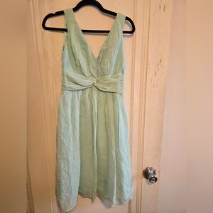 Seafoam green dress
